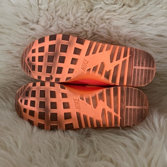 Nike Air Max Thea Orange Mid Casual Running Comfort Shoes - Picture 7 of 9